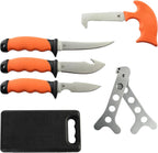 Miyake 7-Piece Deer Hunting Knife Set with Portable Box