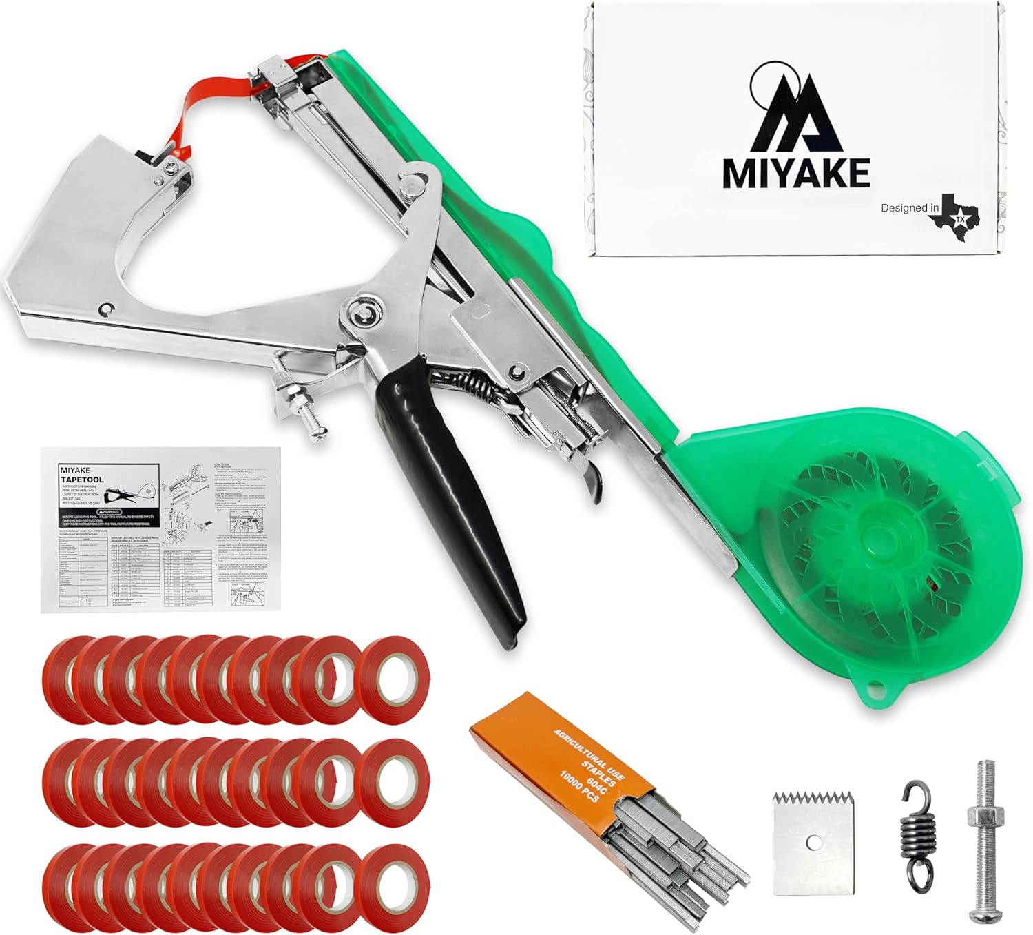 Miyake Plant Tying Machine Garden Tape Tool