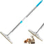 Pet Hair Carpet Rake with 55-Inch Adjustable Handle, Copper Blade Carpet Hair Removal Tool for Rugs, Carpet, Couch, Stairs & Upholstery