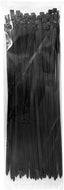Miyake 18 Inch Heavy Duty Zip Ties 100PCS - 120LBS Tensile Strength, 7.6mm Wide PA66 Nylon Self-Locking UV Resistant Black Cable Ties