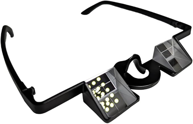 Miyake Belay Glasses with Case and Neck Strap -Black