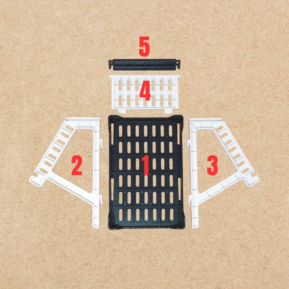 Miyake Thermal Label Holder for Desktop Printers – White