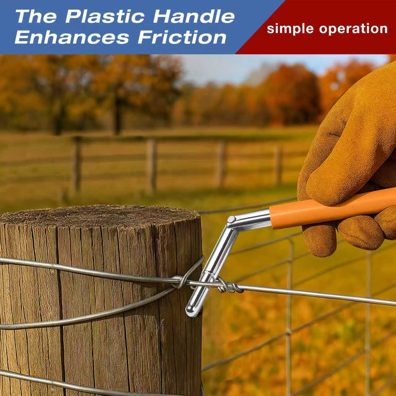 Miyake T-Post Fence Clip Bender Tool