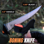 Miyake 7-Piece Deer Hunting Knife Set with Portable Box