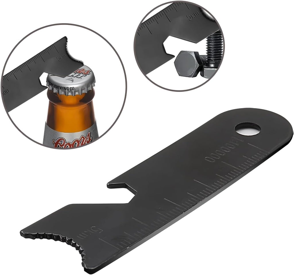 Miyake 4-Pack Ferro Rod Fire Starter with Multi-Tool Striker