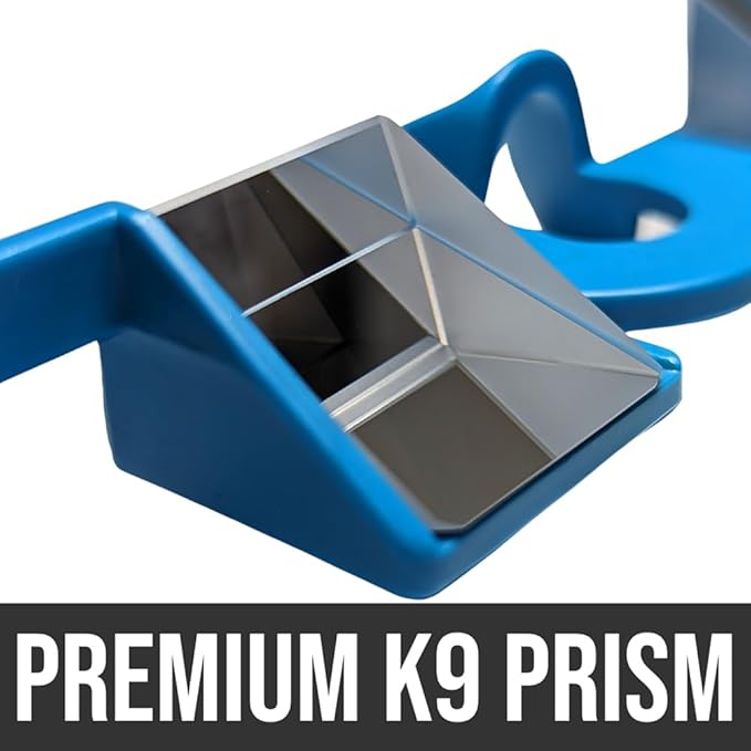 Miyake Belay Glasses with Case and Neck Strap – Blue