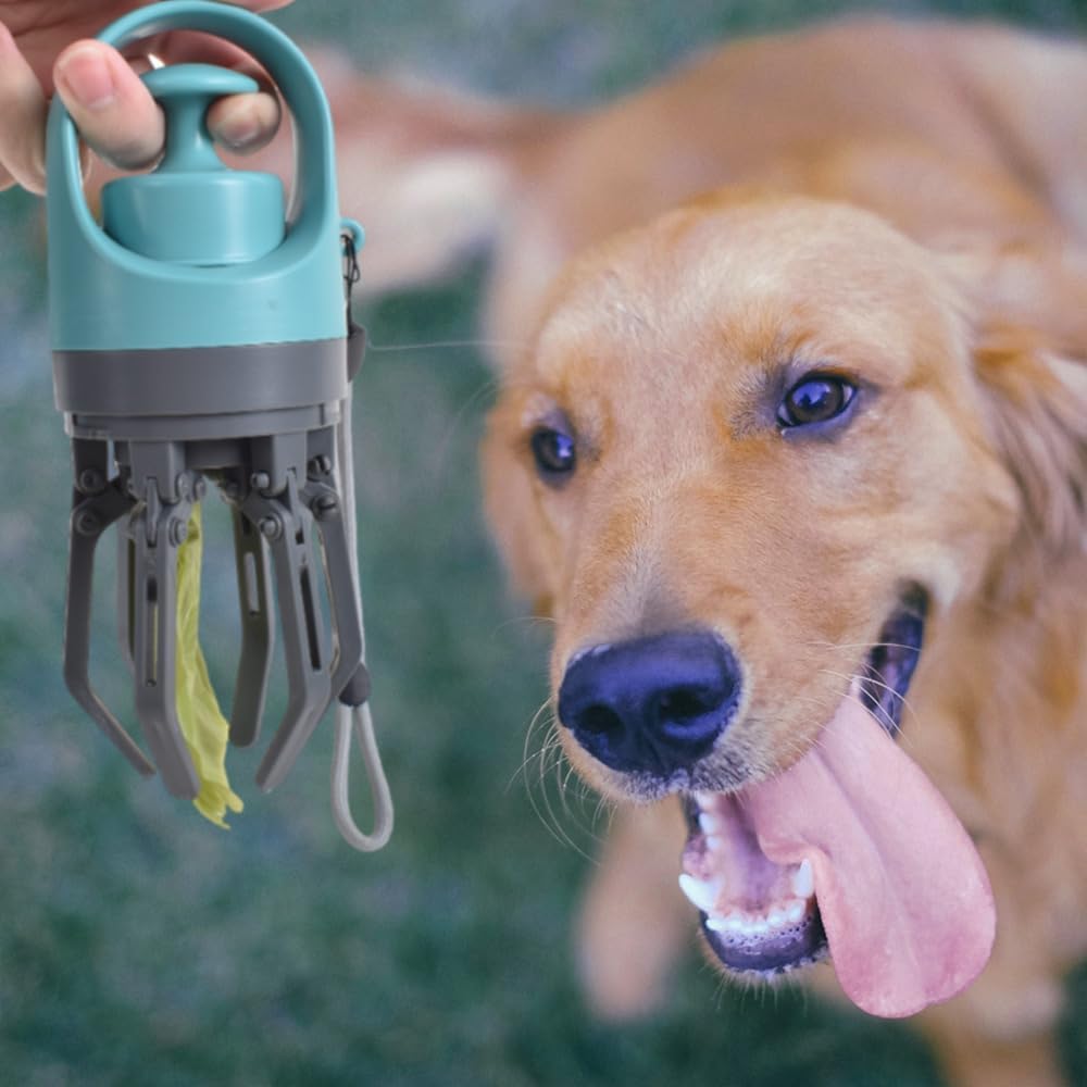 Miyake Mini Portable 3-in-1 Pooper Scooper with Poop Bag Dispenser