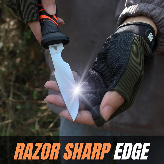 Miyake 4-Piece Elk, Buck & Deer Hunting Knife Set with Nylon Sheath Hover Image