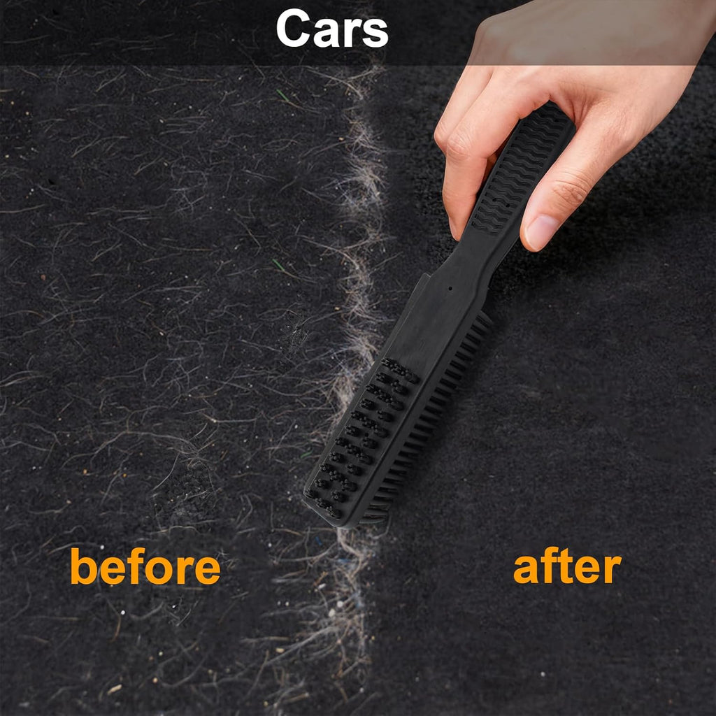 Miyake 3-in-1 Pet Hair Remover Brush with Pumice Stone & Squeegee