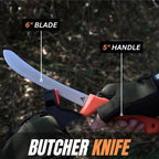 Miyake 9-Piece Deer Hunting Knife Set with Portable Box