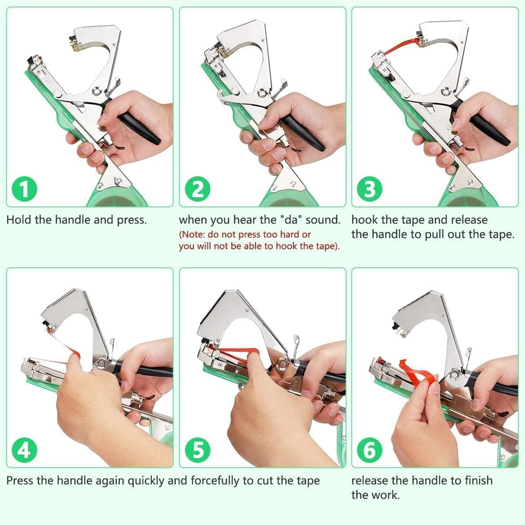 Miyake Plant Tying Machine Garden Tape Tool