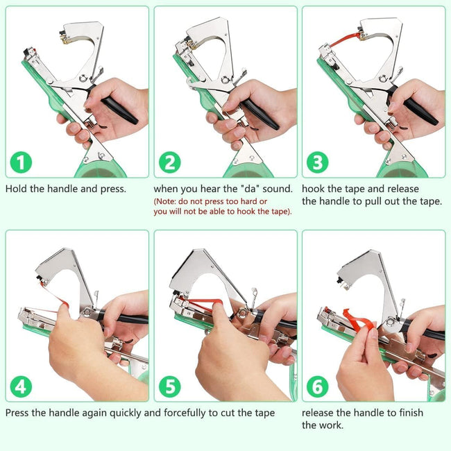 Miyake Plant Tying Machine Garden Tape Tool Main Image