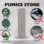 Miyake 3-in-1 Pet Hair Remover Brush with Pumice Stone & Squeegee