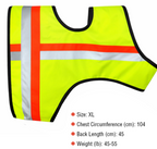 Miyake Reflective Dog Vest – High Visibility Safety Vest for Night Walking, Waterproof Adjustable Dog Hunting Vest for Outdoor Use