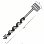 Scotch Eye Wood Auger Drill Bit – 1 Inch, 12 Inch Length, High Carbon Steel