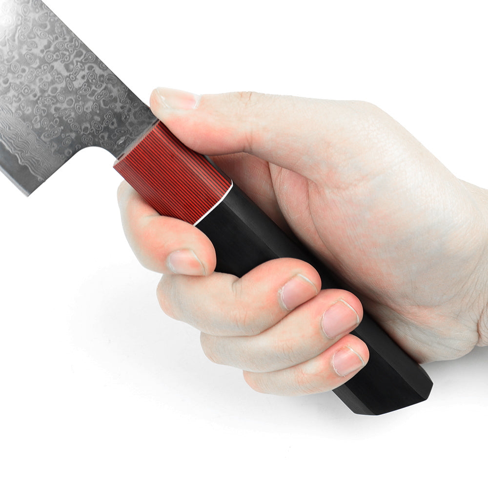 Miyake Ashlar - Japanese Damascus Gyuto